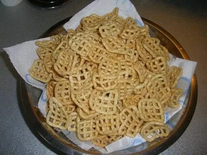 Домашние чипсы из макарон