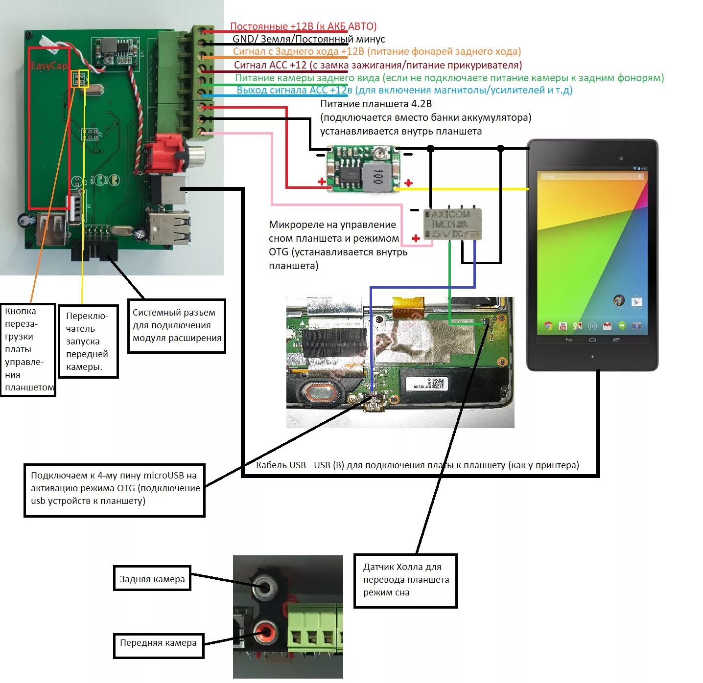 Подключить планшет андроид. Схема ASUS Nexus 7. Плата для планшета Nexus 7 2013 CARPC. Контроллер управления питанием Nexus 2013. Схема подключения планшета вместо магнитолы.