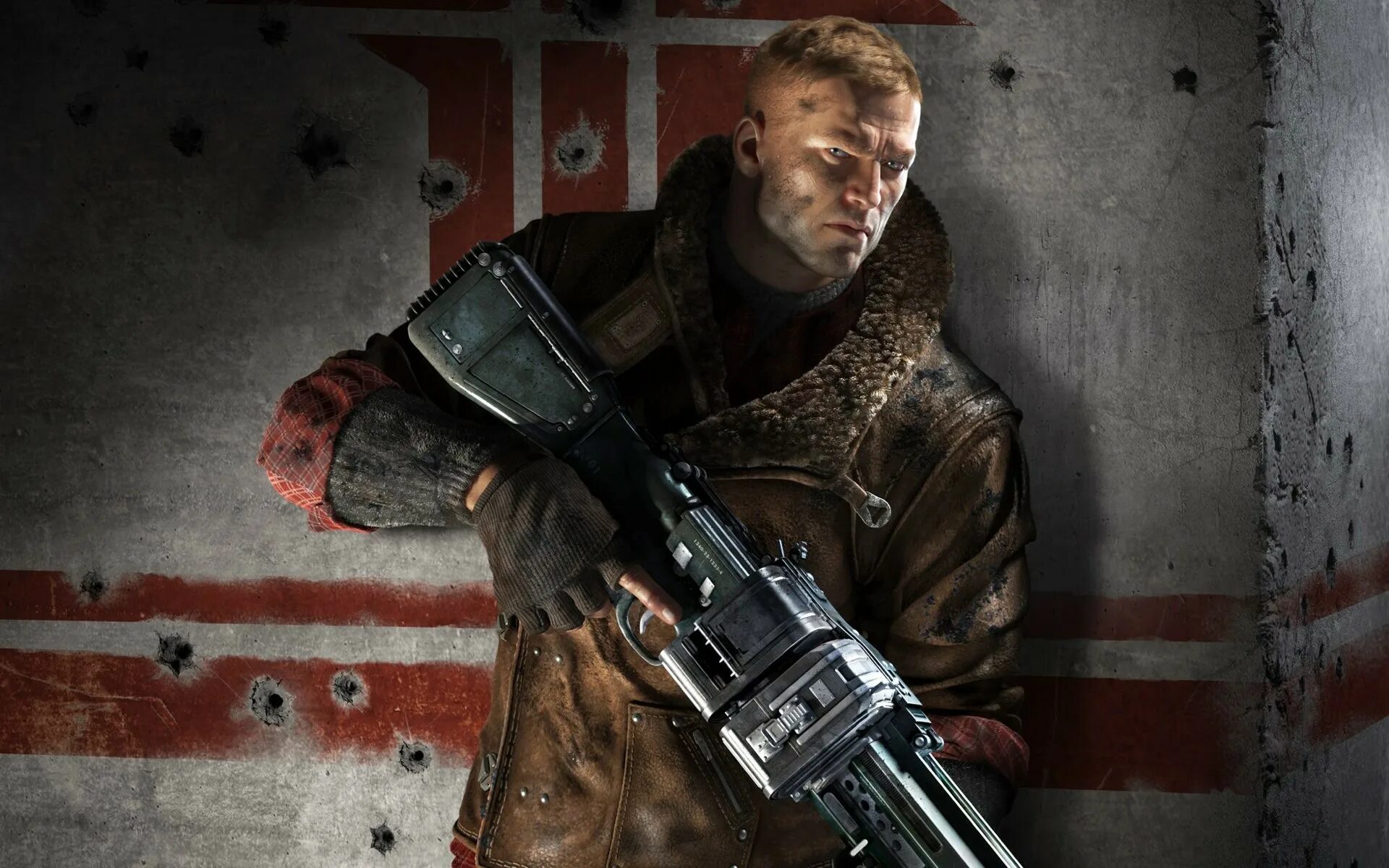 Как включить wolfenstein the new order. Wolfenstein: the new order. вольфенштайн 2 the new order. руди йегер wolfenstein.