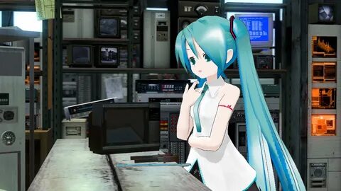 Hatsune miku rabbit hole animation by channel