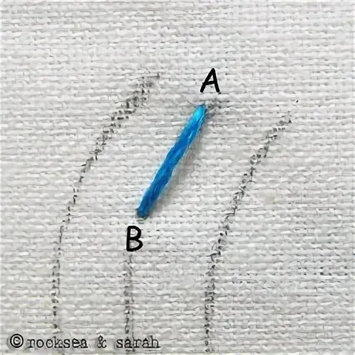 Needle out