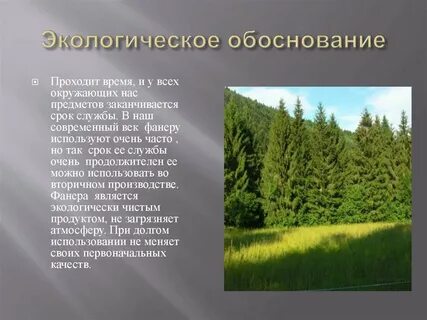 Экологическое основание