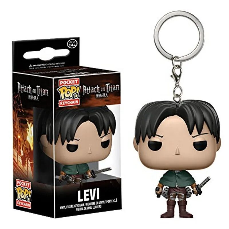 Pop attack. Брелок funko pocket pop!.