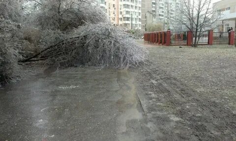 Аксай ледяной дождь
