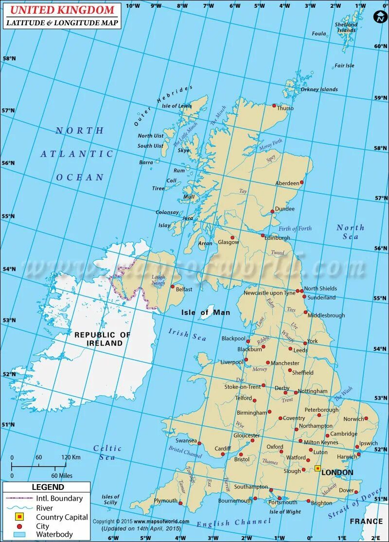 Широта и долгота лондона. Карта Великобритании. Широта Великобритании. Карта Великобритании с широтой и долготой. Карта Великобритании с координатами.