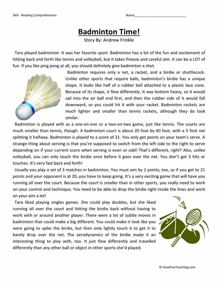Sport reading comprehension. Sport reading worksheets. Sport reading comprehension for kids. Text about sport for kids. Sport reading activities.