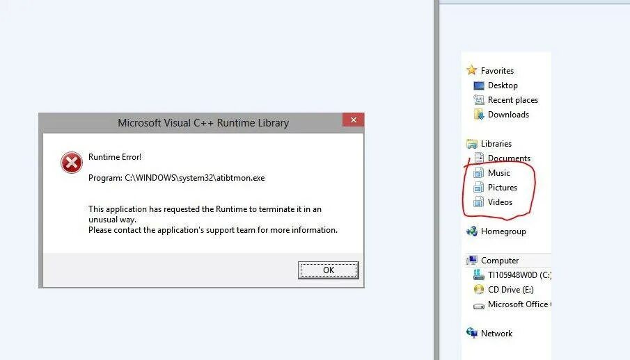 Runtime library error. Microsoft Visual c++ runtime Library. Ошибка Visual c++. Ошибка Microsoft Visual c++ runtime. Ошибка Майкрософт визуал c++.