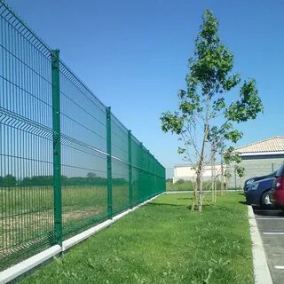 Забор сетка зеленая