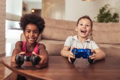 Do the children play games