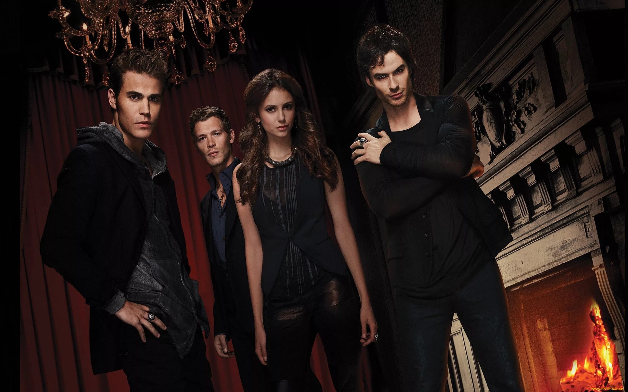 The vampire diaries in english