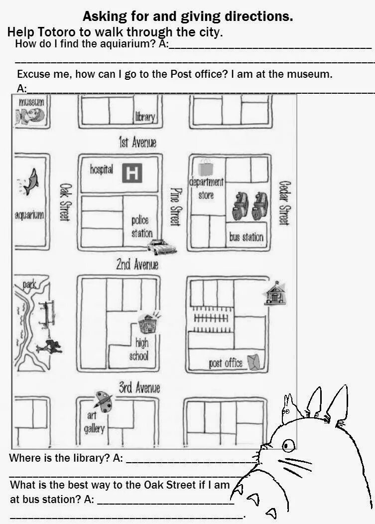 Direction задания для детей. Giving Directions Map. Giving Directions упражнения. Asking for and giving Directions. Giving directions worksheets