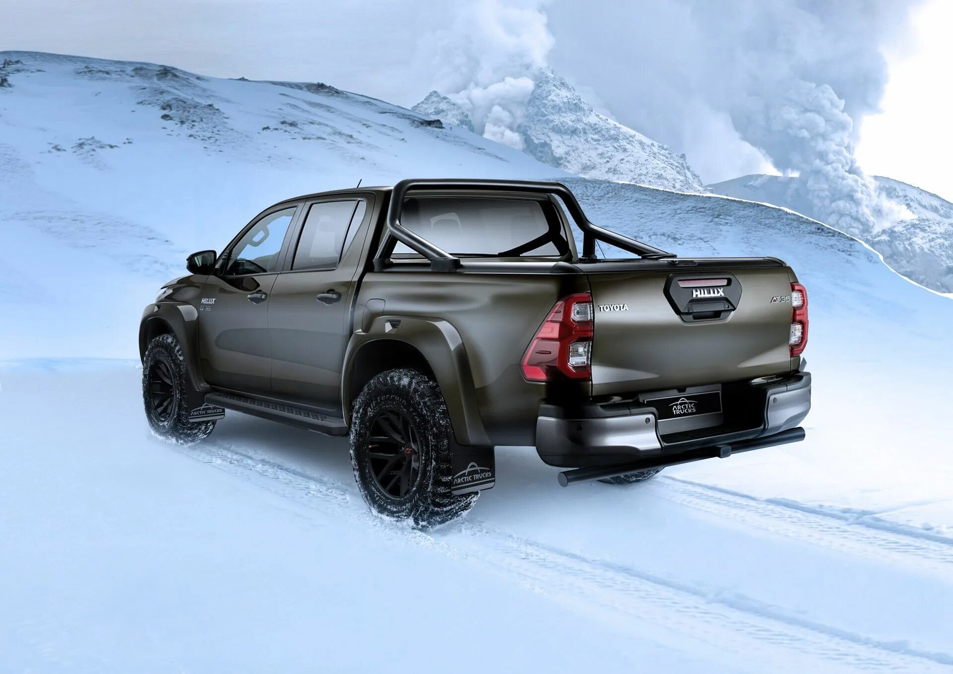 Полный привод хайлюкс. Toyota Hilux Arctic Trucks 2021. Hilux at35. Хайлюкс 2021 Арктик. Hilux Arctic Trucks at35.