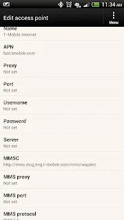 Мобайл apn