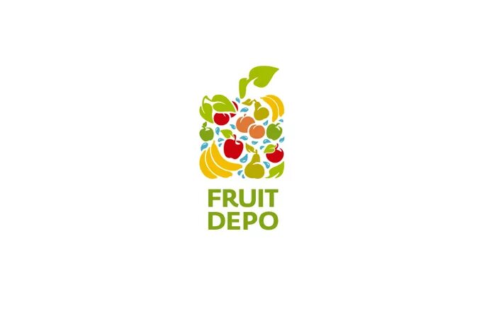 Logo fruits. Логотип фруктов. Логотипы фруктовых компаний. Логотип продуктового магазина. Логотип овощи фрукты.