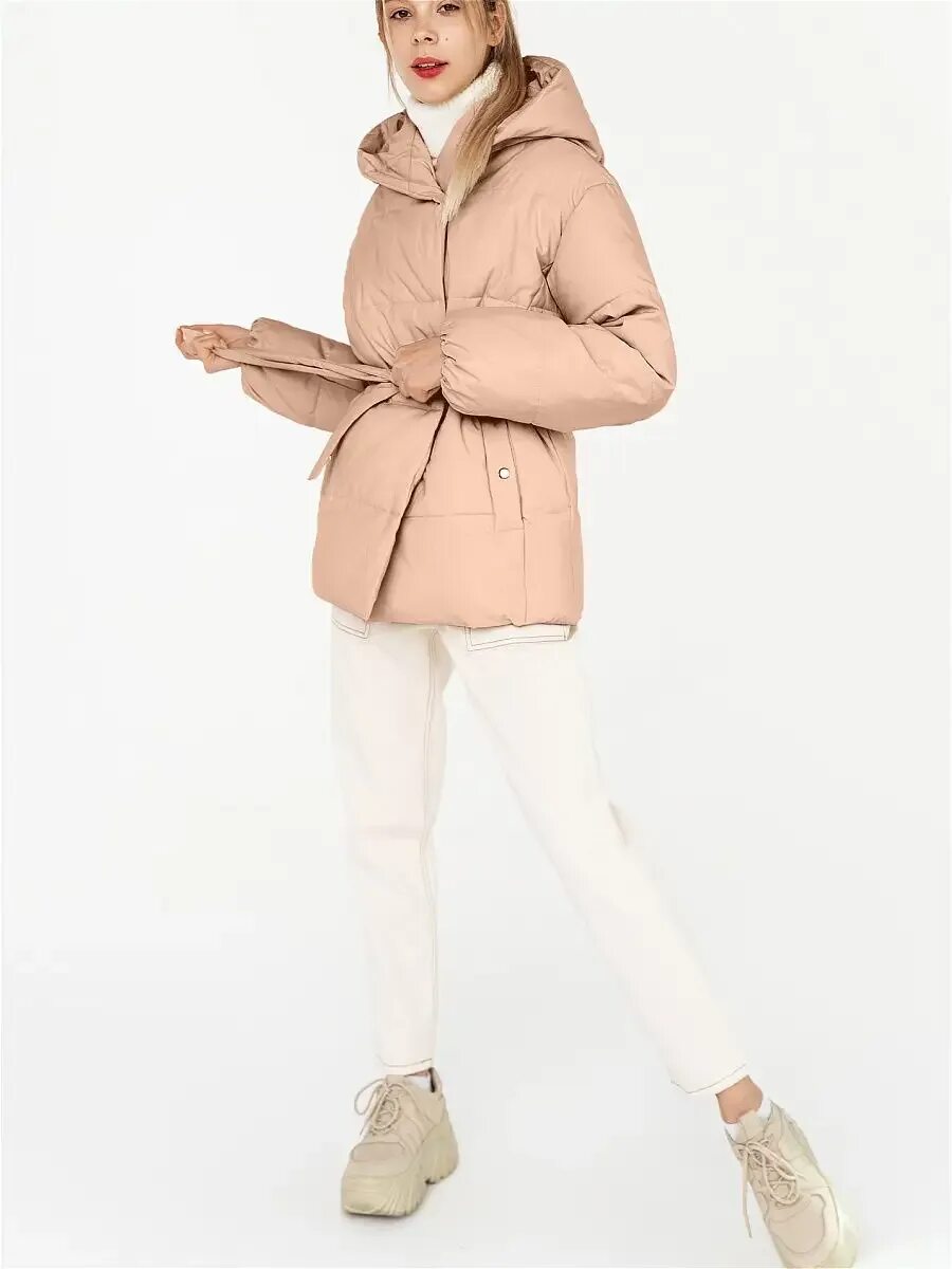 Куртка isabel marant etoile. Stradivarius женская куртка беж. Куртка lenki. Укороченная куртка с поясом. Короткий пуховик с поясом.
