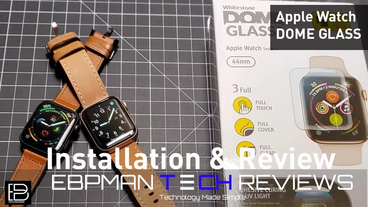 Стекло apple watch 44. Whitestone Dome для Apple watch. Защитное стекло Whitestone Dome Glass Apple Wath. White Stone стекло для Apple watch. Защитное полимерное стекло Apple watch 40мм.