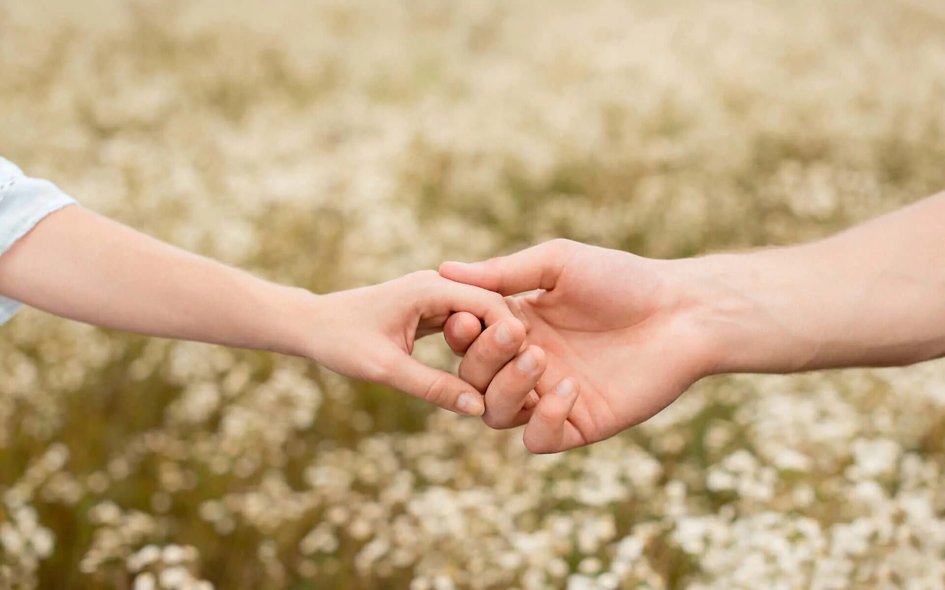 Hand in hand examples