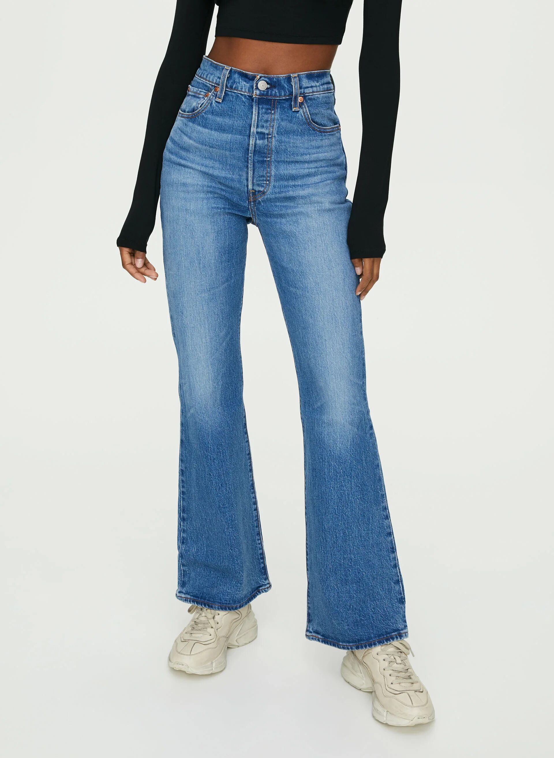 Levis 70s High Flare. 70s High Flare джинсы Step. Ribcage Crop Flare Jeans Levis женские. Джинсы Levis Ribcage Crop Flare.