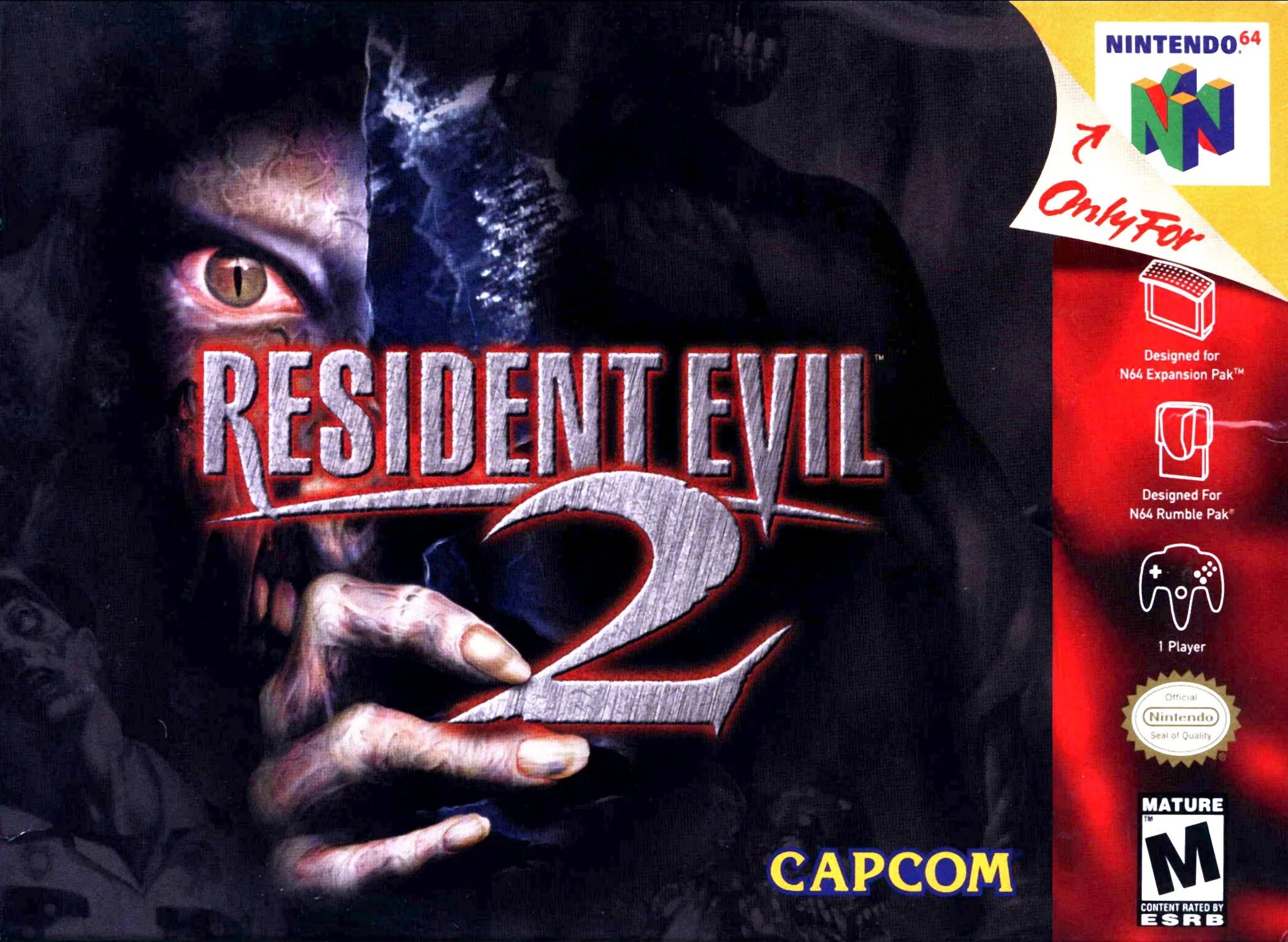 Resident Evil 2 Nintendo 64.
