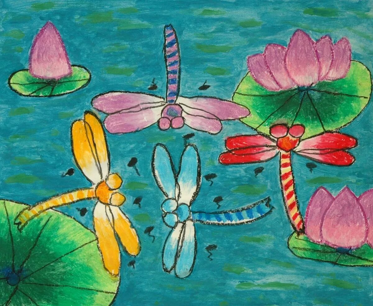 Рисование насекомые старшая. Летний рисунок для детей. Рисунок на тему лето. Рисование с детьми на тему насекомые. Детский рисунок.