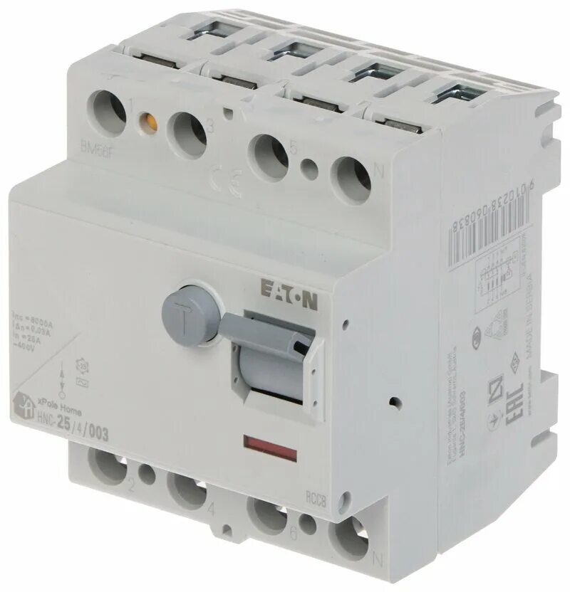 Аналог eaton. Eaton cfi6-25/2/003. eaton hnc-25/2/003 выключатель дифференциального тока (rccb), 25a, 2p, 30ма, ac. eaton t20278. iном40а.