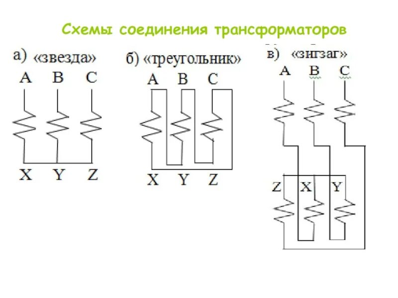 Трансформатор звезда треугольник напряжение. Схема подключения обмоток трансформатора звезда треугольник. схемы соединения треугольник-треугольник обмоток трансформаторов. схемы подключения обмоток трансформатора зигзаг. схема соединения трехфазного трансформатора звезда треугольник.