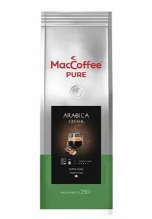 Кофе maccoffee pure arabica crema