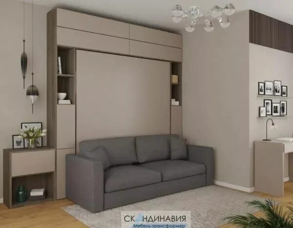 Трансформер шкаф-кровать от Ikea (48 фото): откидная встроенная мебель, трансфор