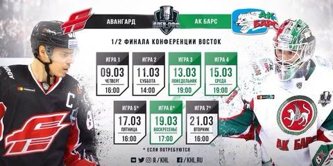 Ак барс расписание матчей плей офф