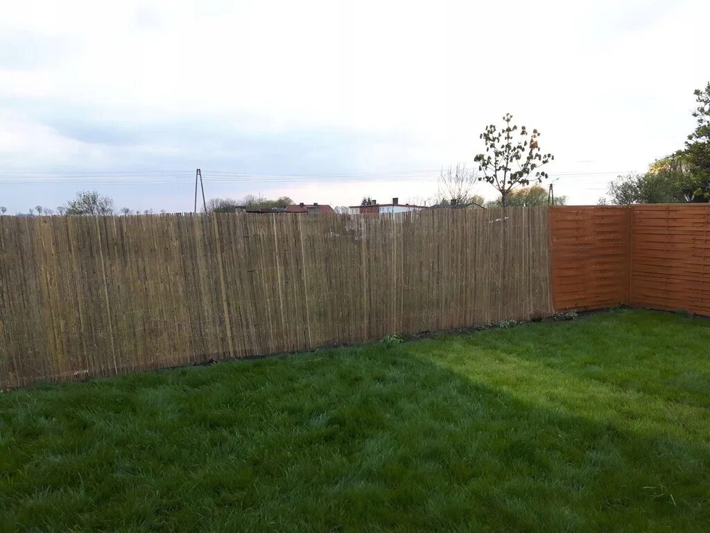 Забор из евроштакетника под дерево. Забор из профнастила 1. 75х2 м. 33-000. Забор 1 м.