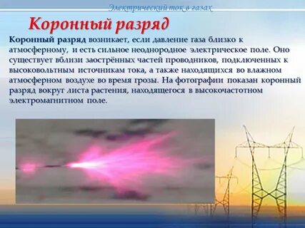 Электрические газы