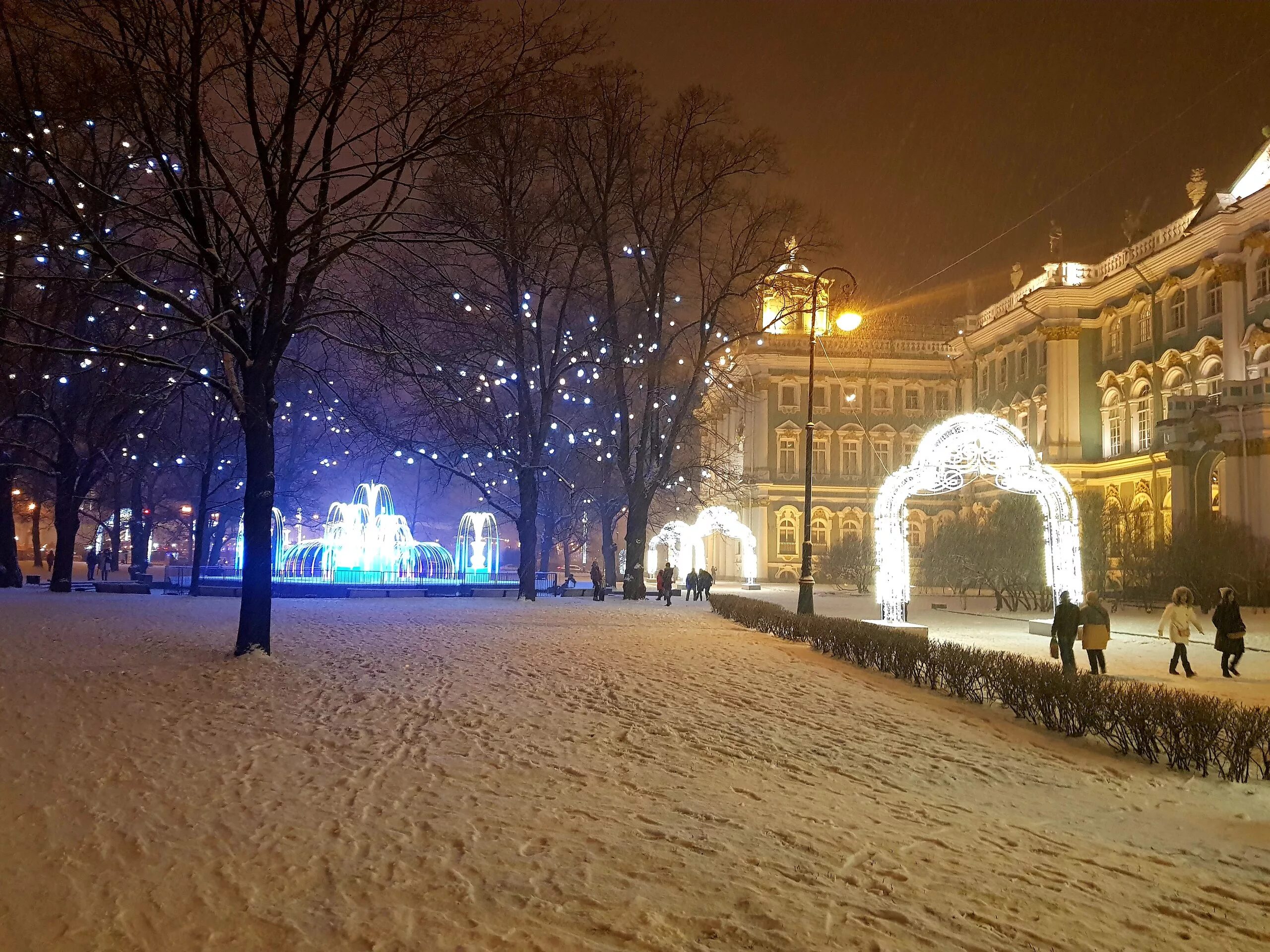 Где погулять в петербурге зимой