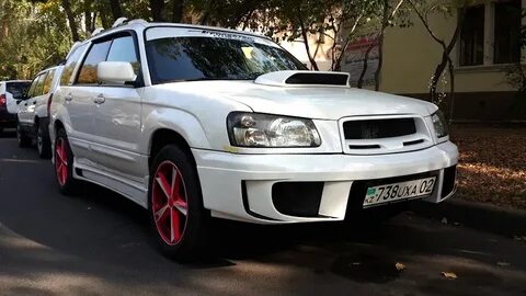 Бампер субару форестер сф5