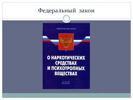 Федеральное законодательство в уголовной сфере