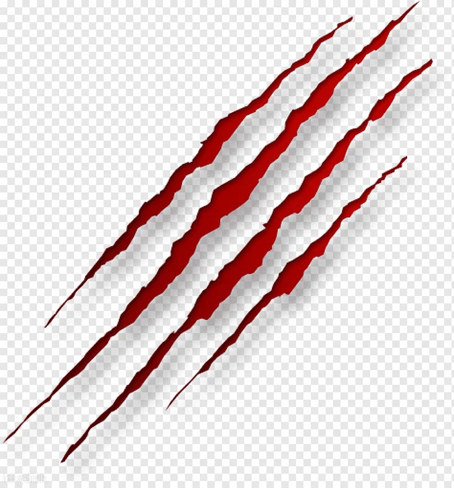 Red scratch
