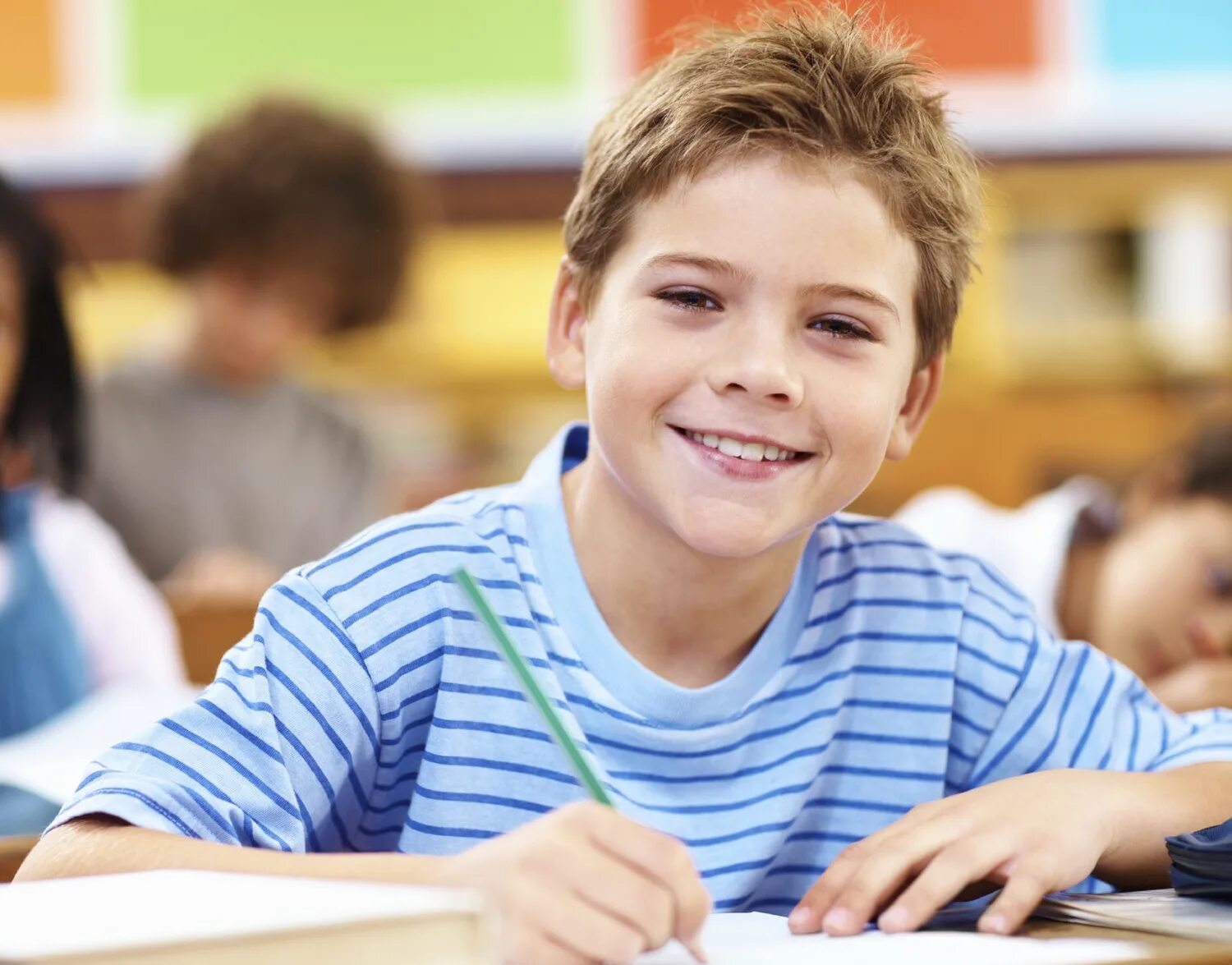 He s boy in the class