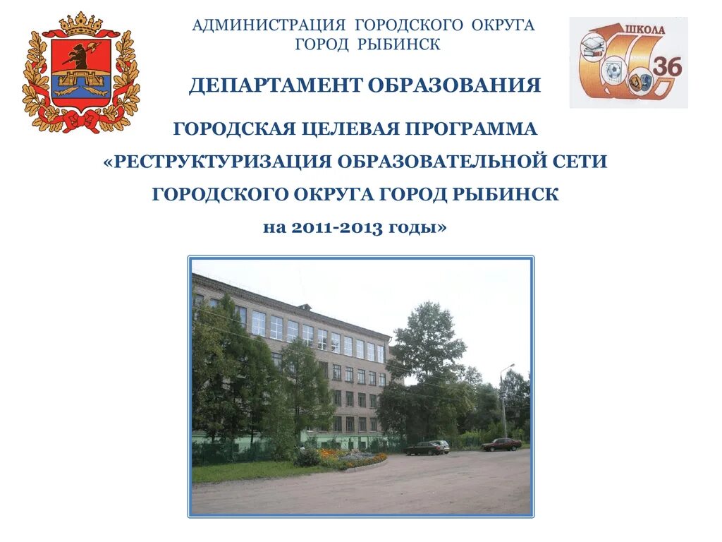 Сайт департамента рыбинск. Департамент образования городского округа города Рыбинск. Департамент образования Рыбинск. Городской округ город Рыбинск. Администрация для презентации.