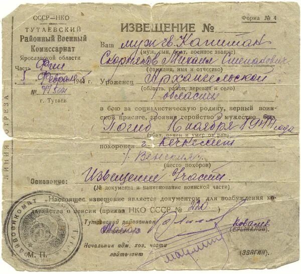 Military childhood of grandfather Ignat (end)