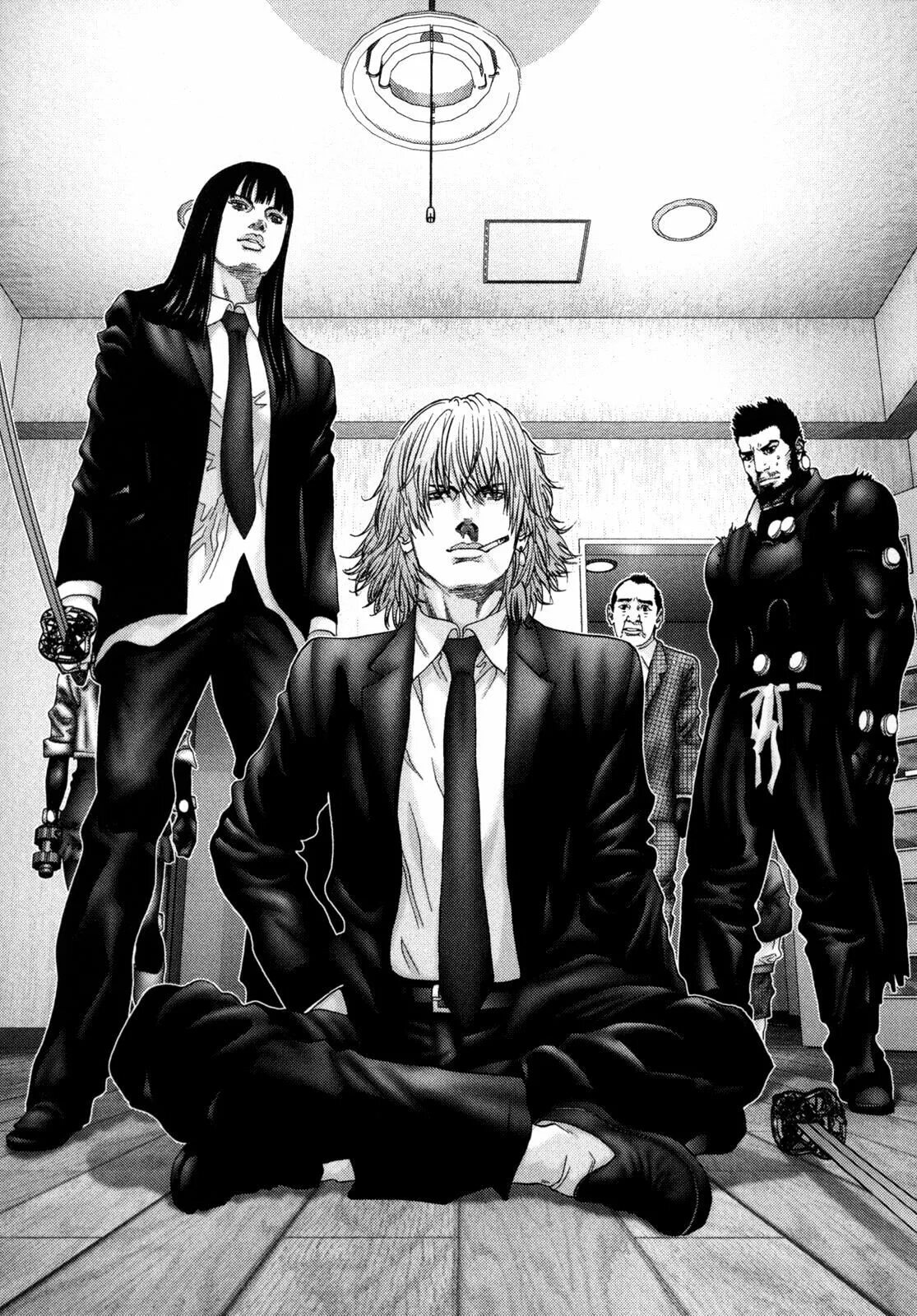 Кадзе Gantz. Gantz Голго.