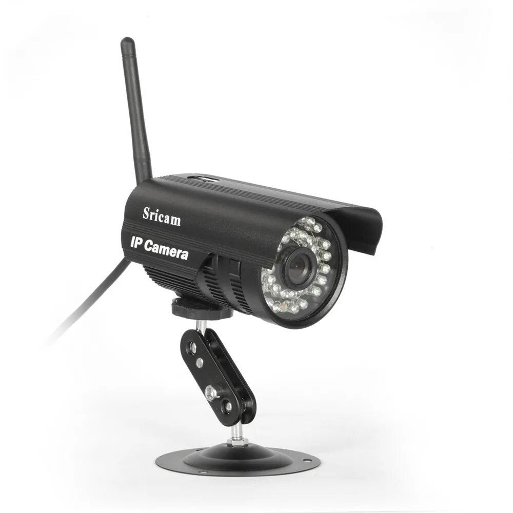 SUNLUXY камера IP. IP камера для видеонаблюдения с WIFI. Wi-Fi камера, Black.