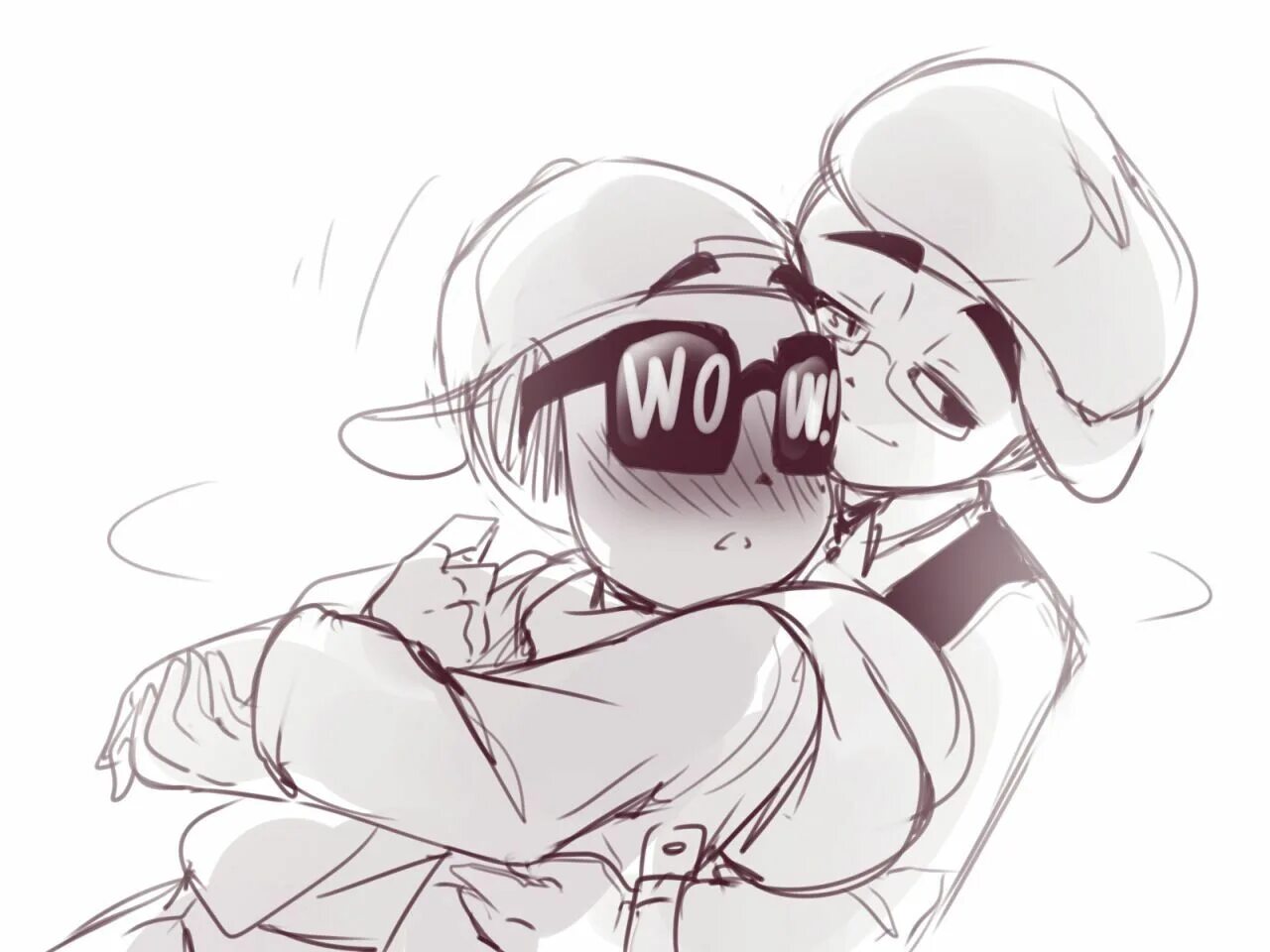 Nerd and jock