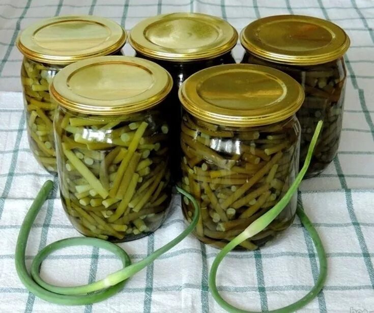 Стрелки чеснока рецепт приготовления маринованные