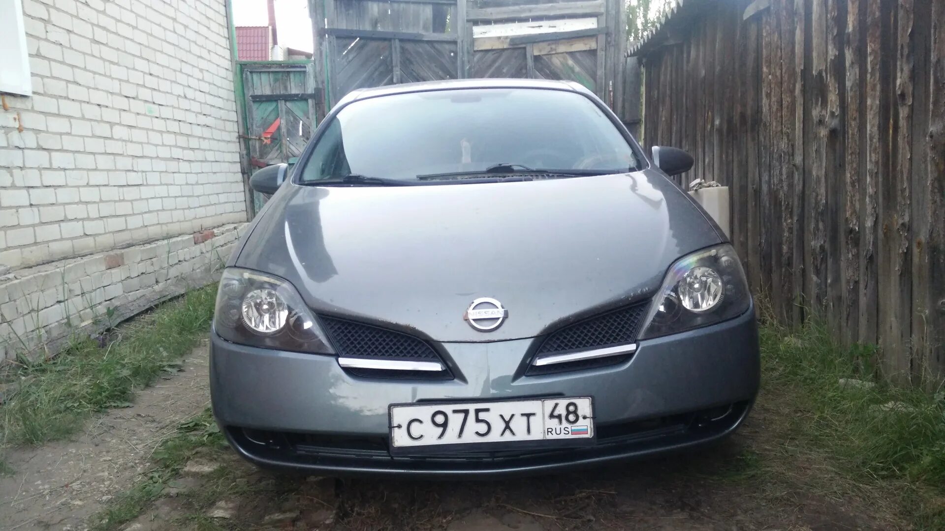 24. светодиодная оптика на primera p12 - Nissan Primera (P12), 1,8 л, 2002 года 