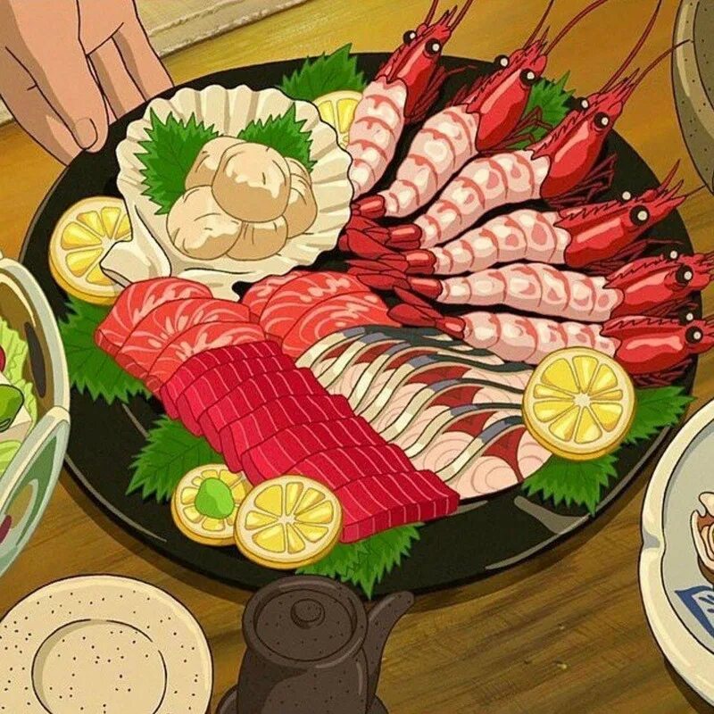 Японская еда хаяо миядзаки. Еда миядзаки. Рамен из рыбки поньо. Еда в аниме хаяо миядзаки. Еда в аниме хаяо миядзаки.