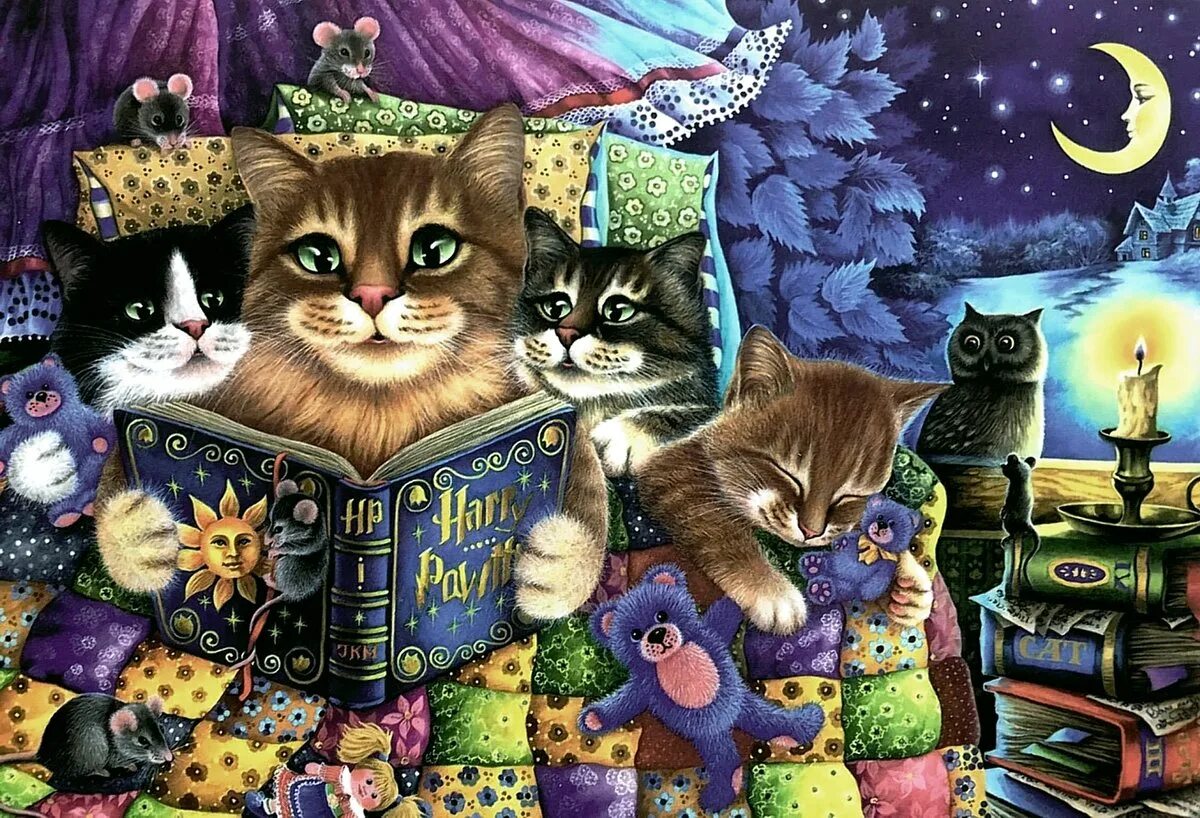 Сказка про котенка. Сказочный кот. Иллюстрации детских книг. Сказочный кот. Сказки на ночь кошка.