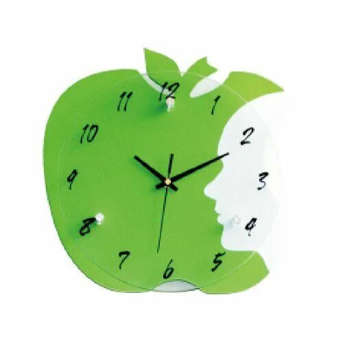 Как сделать часы apples. Часы настенные зелено красные. настенные часы мегафон мдф.