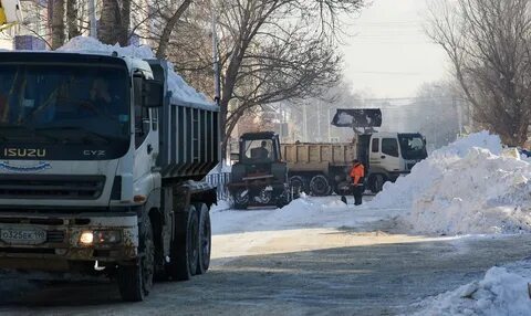 Расчистка снега южно сахалинск
