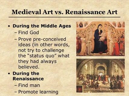 During the renaissance