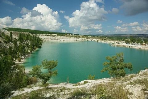 Марсианское озеро в крыму