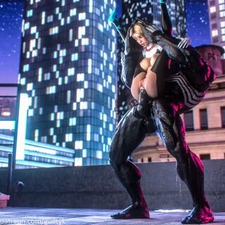 Spider gwen x venom. 